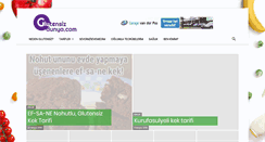 Desktop Screenshot of glutensizdunya.com